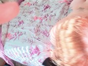 Suck off and cum in her little mouth 4/16