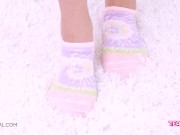 Beautiful Blonde Teen shows perfect body 1/16