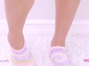 Beautiful Blonde Teen shows perfect body 15/16