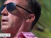 The massage around the pool gets naughty 5/16