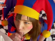 Pomni попадает в цирк и отсасывает Mr. mouth DIGITAL CIRCUS 12/16