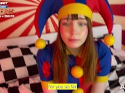 Pomni попадает в цирк и отсасывает Mr. mouth DIGITAL CIRCUS 4/16