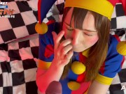 Pomni попадает в цирк и отсасывает Mr. mouth DIGITAL CIRCUS 9/16