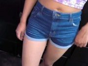 He offers money to a petite latina and fucks her! Sex for money 1/16