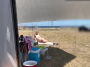 Squirt Incident while Camping with Step-Mom 2/16