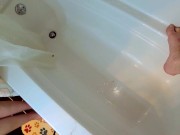 testing the light with my piss hose 13/16