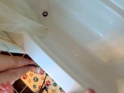 testing the light with my piss hose 16/16