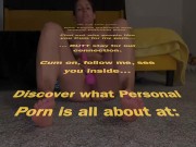 Big boobs babe masturbating with vibrator edging orgasm closeup views of bare feet & toes and soles with JOI - Lelu Love 16/16