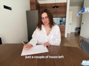 Sexy And Horny Student Seduced Her Teacher During The Exam 3/16