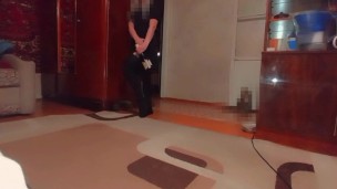 I couldn't refuse her a black dress before a college party anal sex