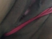 I hide in the bathroom and film my cute body, tits, pussy for my lover in the bathroom 12/16