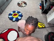 She Wanted To Suck The Nut Out My BBC, And She Did! 14/16