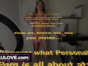 Naked bare feet big boobs babe stands up talking about her life and happenings behind the porn scenes - Lelu Love 2/16