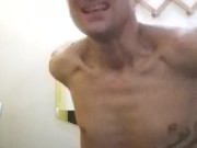 Francesco Mancino Mentre fa una doccia solare 6/16