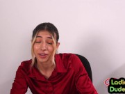 CFNM office femina pegs sub with strapon 1/16