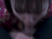 チャイナドレス姿で濃厚フェラ♡cosplay costume blowjob 14/16