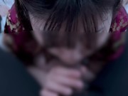 チャイナドレス姿で濃厚フェラ♡cosplay costume blowjob 5/16