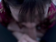 チャイナドレス姿で濃厚フェラ♡cosplay costume blowjob 7/16