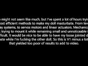 Realistic Sex Doll Got You Looking Upskirt: Teases, Talks Dirty, & Masturbates For You