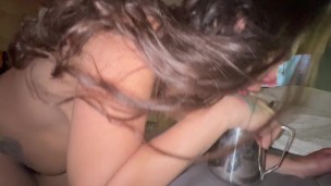 Morning sickness mommy still wants dick in her mouth.