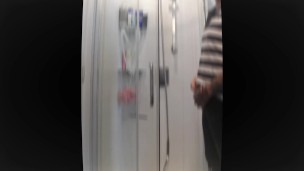 I have fun during bathroom maintenance and I get caught!