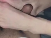 Slutwife gives amazing footjob 6/16