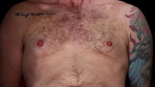 Edging Restrained Hunk until his Uncut Cock Explodes in a MASSIVE Cumshot