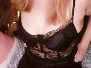 Hot milf Slutwife enjoys degrading and humiliating husband with limp cock and cuck fetish 2/16