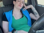 Cute brunette masturbates on lunch break 16/16