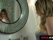 EVILANGEL Gorgeous Italian Blonde Rebecca Volpetti Takes INTENSE Anal Pounding to Orgasm 2/16