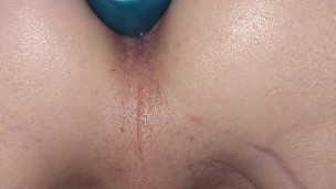 ANAL PLAY,MY OWN Cum Dripping Out My Ginger Hole. 3 CumLoads