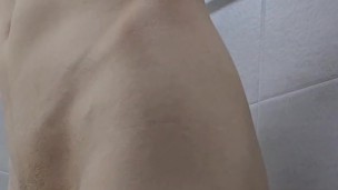 twink gay dildo bathroom