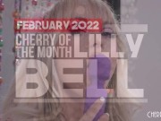 Blonde Snowbunny Lilly Bell Fucks Herself With A Dildo and Plays with Her Natural Tits 1/16