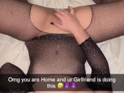 Snapchat compilation: 18 year old teen cheats on her boyfriend in the hotel room after the party 9/16