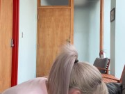 Office slut sucks bosses cock 12/16