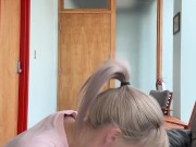 Office slut sucks bosses cock 14/16