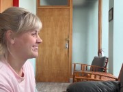 Office slut sucks bosses cock 8/16