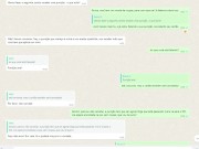 Bruna Silva Hotwife - Taking it up the ass for spending too much on her card - subtitles in English