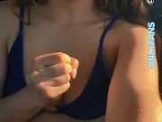 Joi (Cei) cachonda dentro de mi carro parking publico te hago masturbar y que te comas tu leche