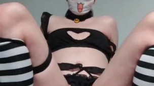 Cute Femboy use some of her Toys