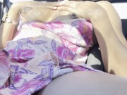 Ava V. Marie Creams in Car @avavmarie20 IG 2/16