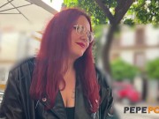 Redhead girl is desperate for showing her nice body 6/16