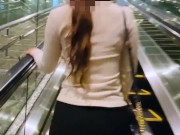 【日本人男性】電車内でわざと女性のパンツをチラ見せしたマゾヒストの男性が公衆トイレに連れて行かれる… - Screenshot 9 of 16 - パンチラ