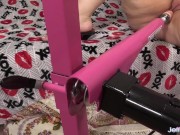 Plump Becki Butterfly Enjoys Machine Sex 6/16