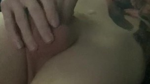 Watching Porn And Stroking My Hard Cock