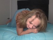 Hottest MILF Ever - Cum finish me off after making my bed 7/16