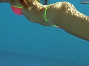 Hottest French girl Anita gets horny underwater 9/16