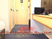 I Got FUCKED by the ROOM SERVICE Guy after He fixed the WiFi - Upskirt No Panties Tease 12/16