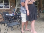 Fucking my stepmom in the backyard 3/16