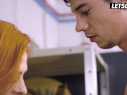 Spanish Babe Mini Vampp Ravaged By Massive Cock - HORNY HOSTEL 2/16